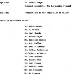 Minutes, 1982-10-28. Popula...