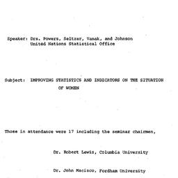 Minutes, 1982-11-15. Popula...
