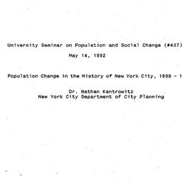 Minutes, 1992-05-14. Popula...