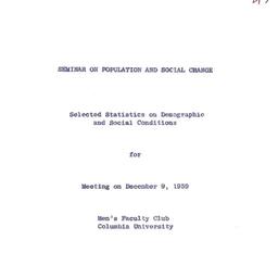 Minutes, 1959-12-09. Popula...