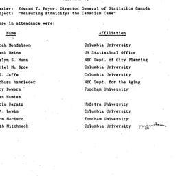 Minutes, 1986-02-05. Popula...