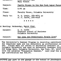 Announcements, 1978-02-28. ...