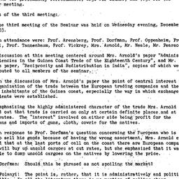 Minutes, 1953-12-16. Social...