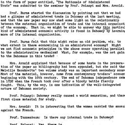 Minutes, 1954-01-13. Social...