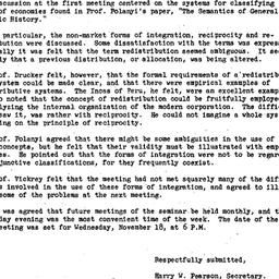 Minutes, 1953-10-26. Social...