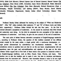 Minutes, 1987-04-16. Modern...