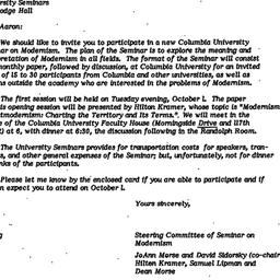 Announcements, 1985-09-04. ...