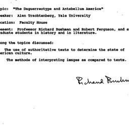 Minutes, 1990-10-03. Americ...