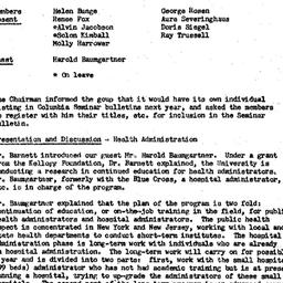Minutes, 1957-01-08. The Ro...