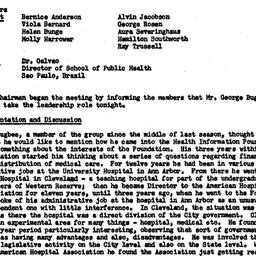 Minutes, 1957-03-12. The Ro...