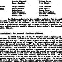 Minutes, 1957-04-23. The Ro...