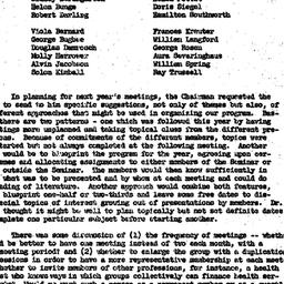 Minutes, 1957-05-14. The Ro...