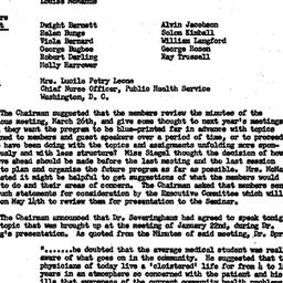 Minutes, 1957-04-03. The Ro...