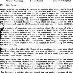 Minutes, 1962-05-22. The Ro...