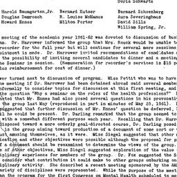 Minutes, 1961-10-17. The Ro...