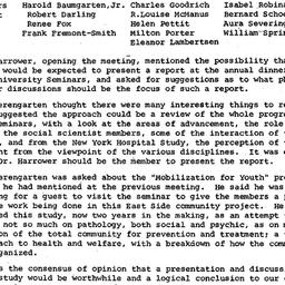 Minutes, 1962-03-13. The Ro...
