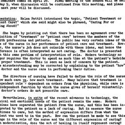 Minutes, 1967-04-11. The Ro...
