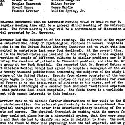 Minutes, 1959-04-14. The Ro...
