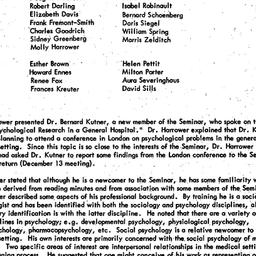 Minutes, 1960-11-15. The Ro...