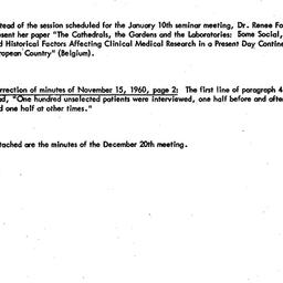 Correspondence, 1961-01-10....