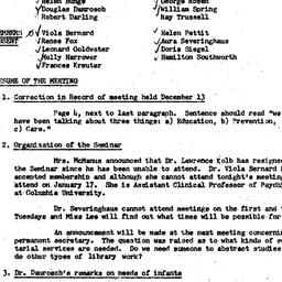 Minutes, 1956-01-03. The Ro...