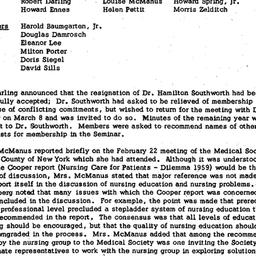 Minutes, 1960-02-23. The Ro...