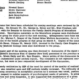 Minutes, 1960-01-12. The Ro...
