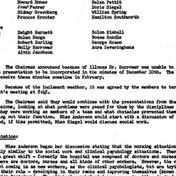 Minutes, 1958-01-14. The Ro...