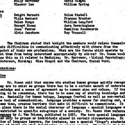 Minutes, 1957-10-22. The Ro...