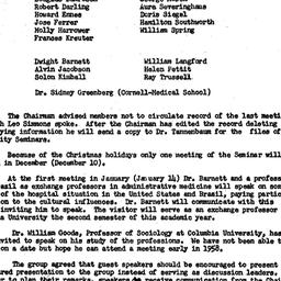 Minutes, 1957-11-26. The Ro...