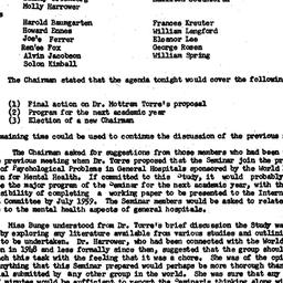 Minutes, 1958-05-27. The Ro...