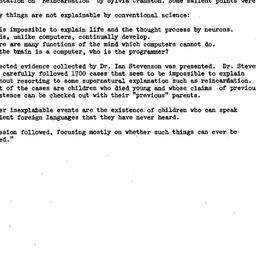 Minutes, 1978-09-13. Death,...