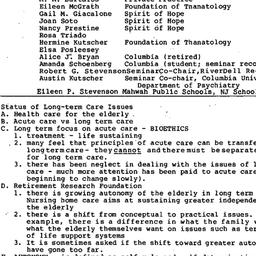 Minutes, 1990-02-14. Death,...