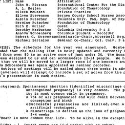 Minutes, 1990-10-10. Death,...