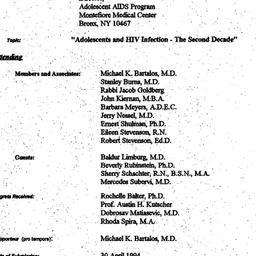 Minutes, 1994-04-13. Death,...