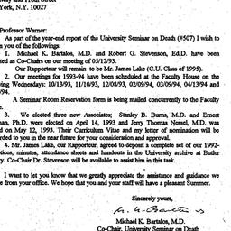 Correspondence, 1994-05-13....