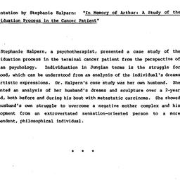 Minutes, 1982-04-28. Death,...