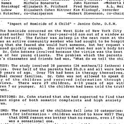 Minutes, 1986-12-10. Death,...