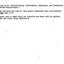 Minutes, 1977-05-04. Death,...