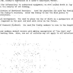 Minutes, 1976-12-08. Death,...