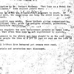 Minutes, 1981-01-21. Death,...