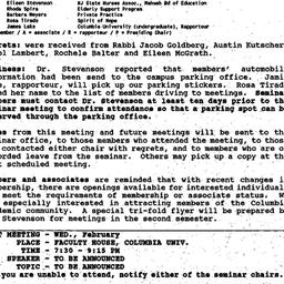Minutes, 1992-12-16. Death,...