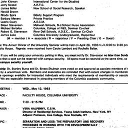 Minutes, 1993-05-04. Death,...