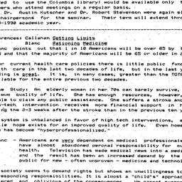 Minutes, 1989-05-10. Death,...