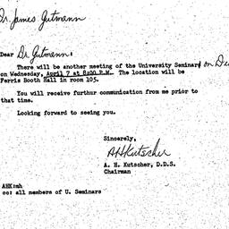 Correspondence, 1971-03-15....