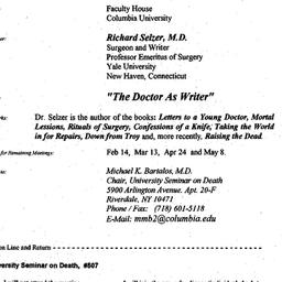 Announcements, 1995-12-13. ...