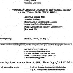 Announcements, 1998-02-11. ...