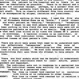 Minutes, 1988-04-13. Death,...
