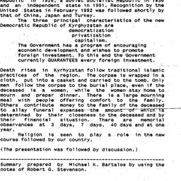Minutes, 1992-03-11. Death,...