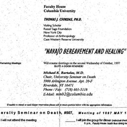 Announcements, 1997-05-14. ...